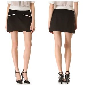 Helmut Lang Black and White Era Pocket Miniskirt